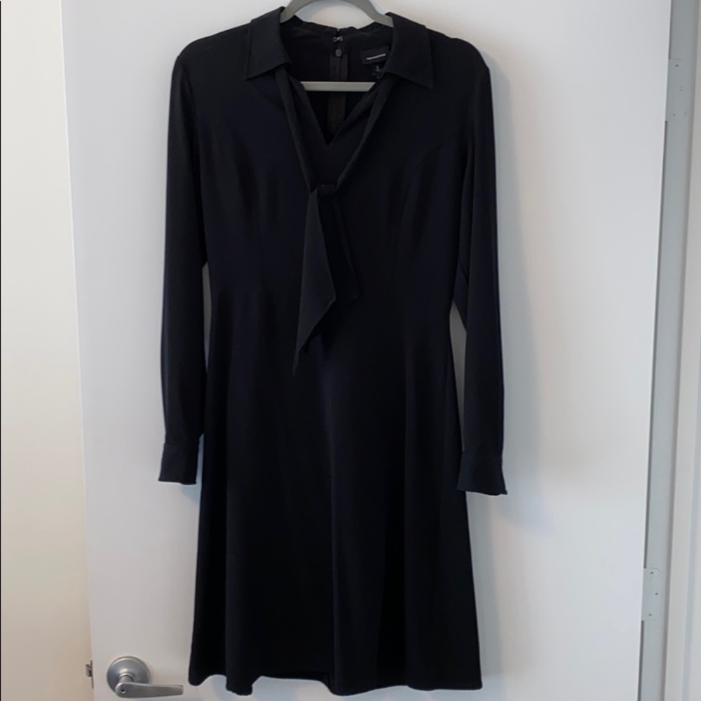Who What Wear | Long Sleeve Black Dress